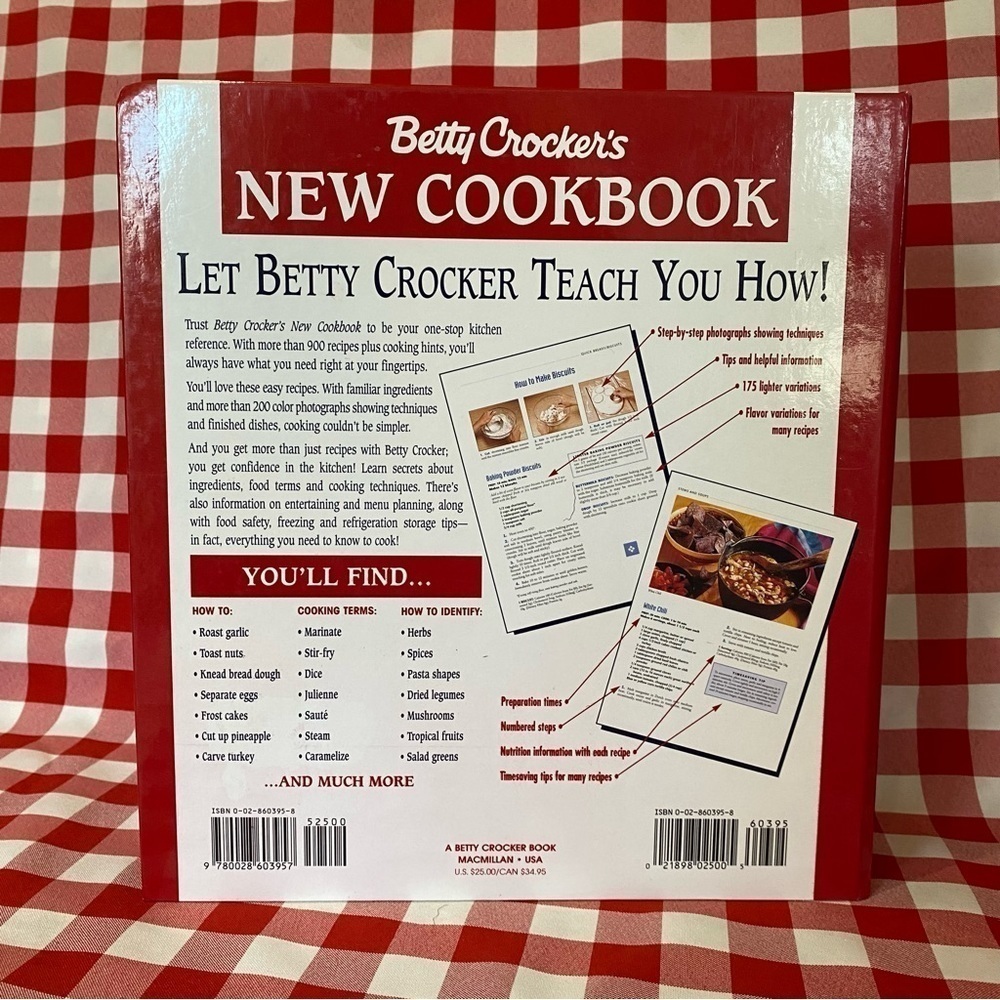 Betty Crocker’s New Cookbook 1996 Binder Style - Picture 4 of 11